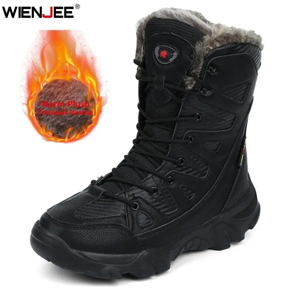 Sneaker Zone - Winter Wasserdicht Männer Stiefel Plüsch Super
