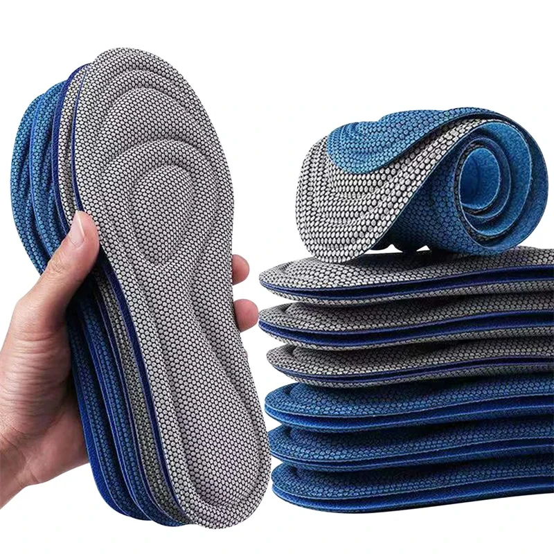 Insole Memory Foam - 1 Paar Memory-Schaum-Einlegesohlen, antibakterielle, geruchshemmende und