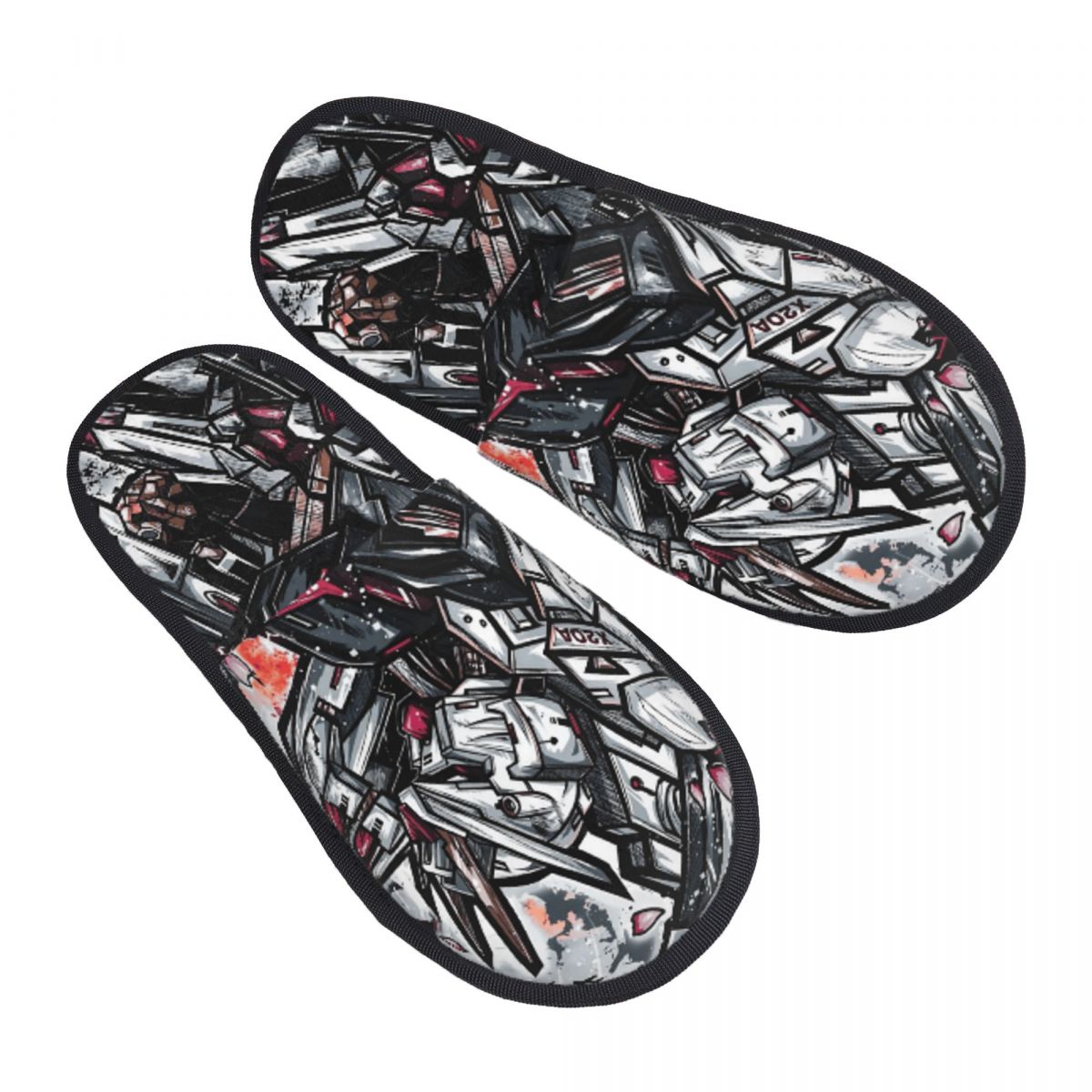 Insole Memory Foam - Mobile Suit Gundam Schlafzimmer-Hausschuhe mit Memory-Schaum,