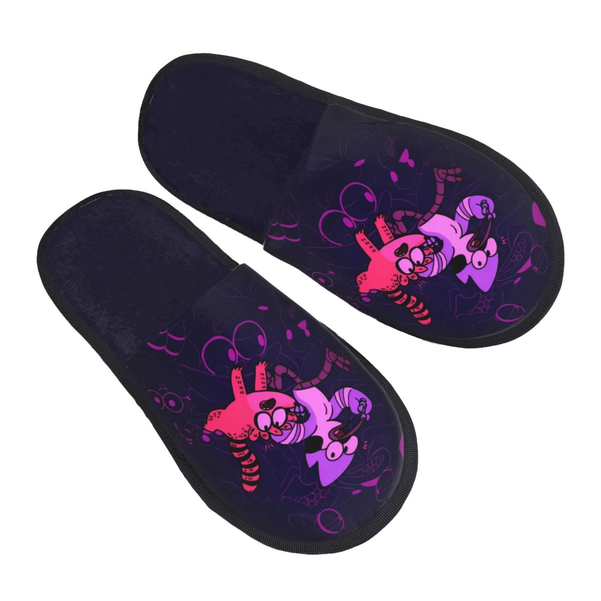 Insole Memory Foam - Benutzerdefinierte R-Regular Show Hausschuhe aus weichem