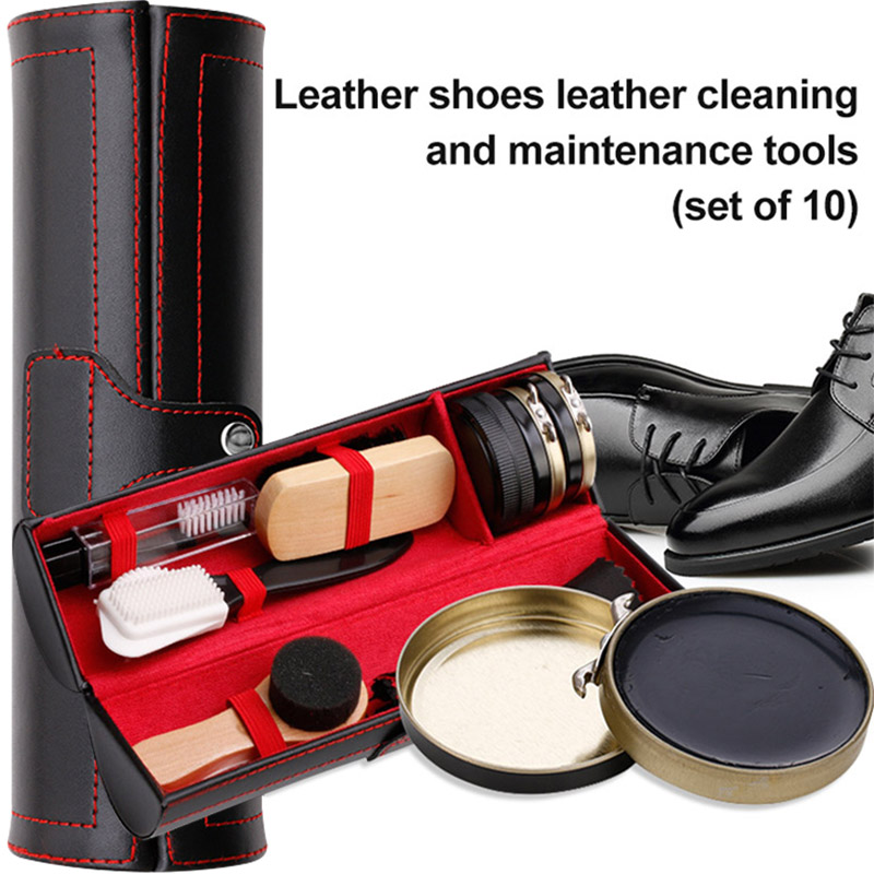 Sneaker Care Set - 1 Set Leder Schuhe Polieren Set
