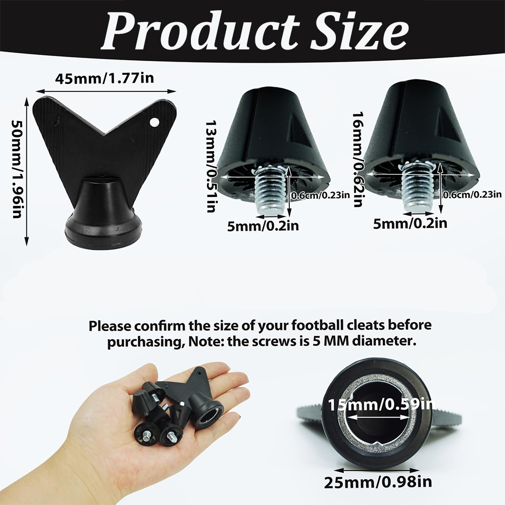 4/12PCS Fußballschuh-Nieten Er – Sneaker Care Set Bewertung und Preis