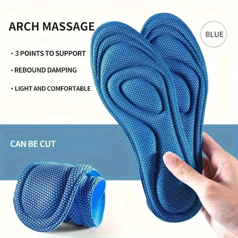 4 Stück Sport-Massage-Einleges – Insole Memory Foam Bewertung und Preis