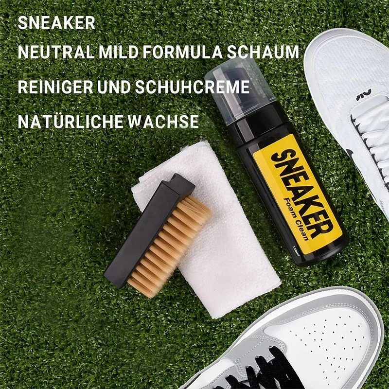 Sportschuh-Schaum-Reinigungsse – Sneaker Care Set Bewertung und Preis