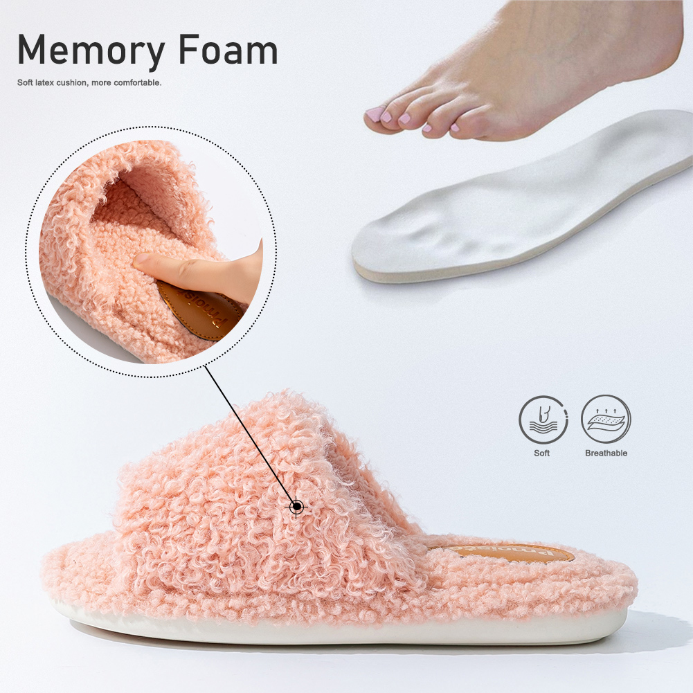 Pmoiste Fuzzy House Hausschuhe – Insole Memory Foam Bewertung und Preis